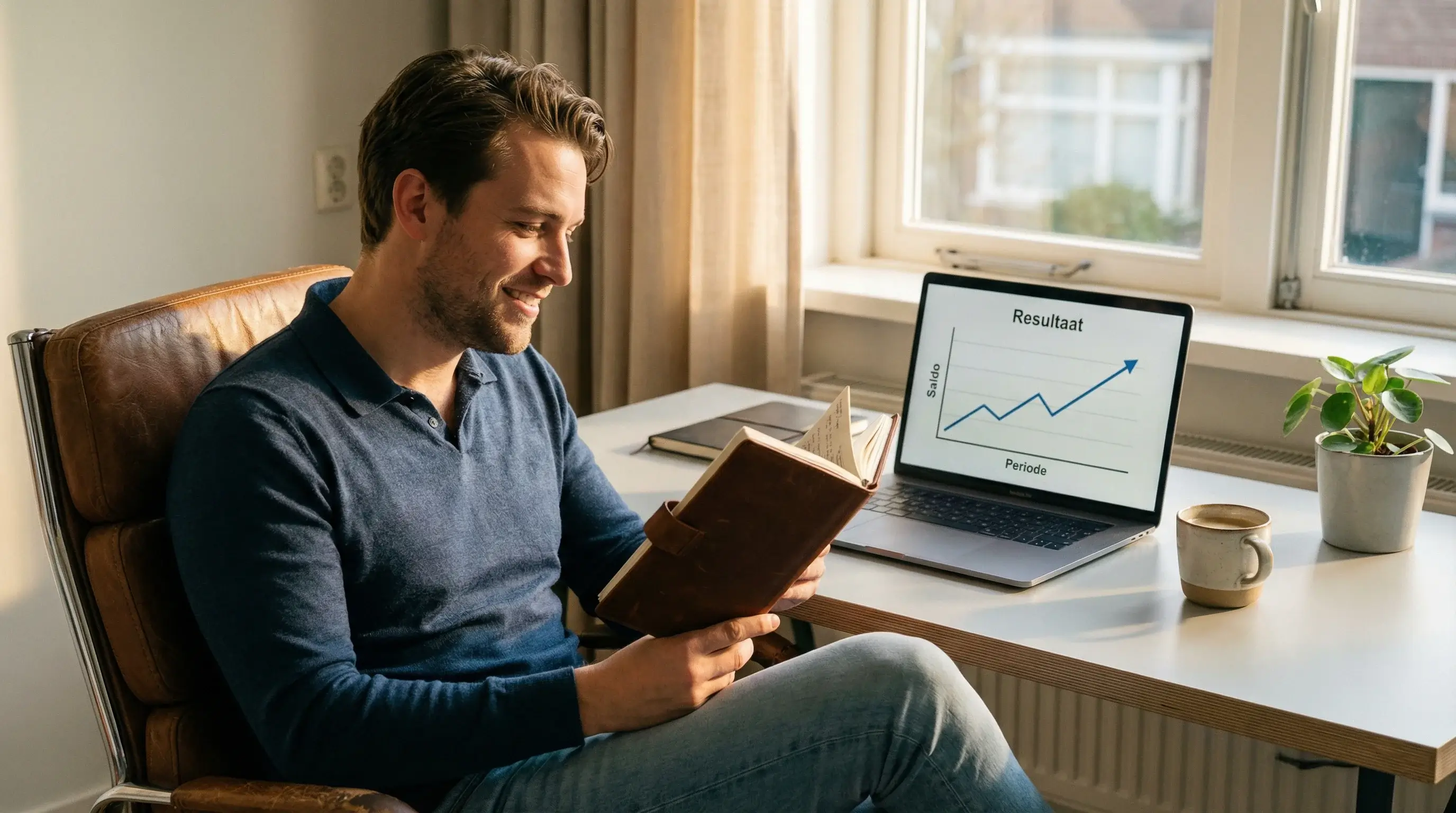 Ervaren wedder die zijn strategie evalueert na de bonusperiode